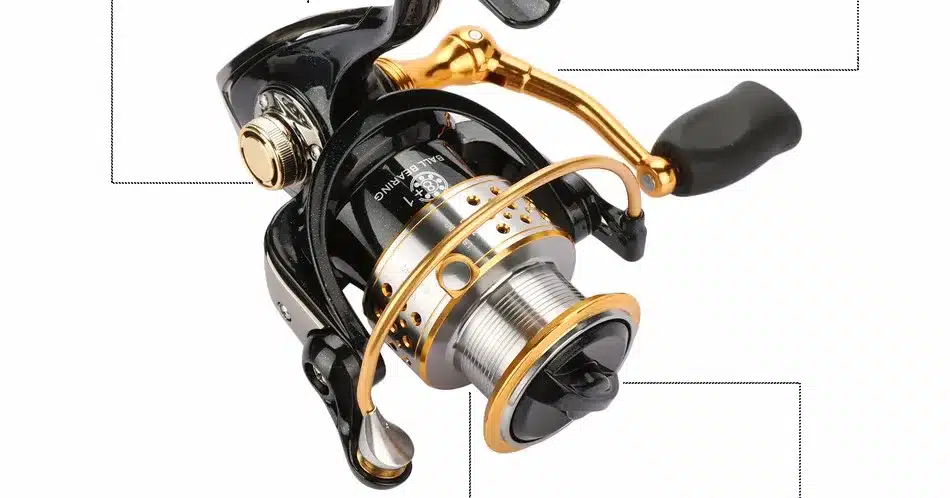 Tsurinoya Metal Fishing Reels Spinning Reel Left / Right Hand with one Spare Spool 9BB Carp Fishing Reel 6
