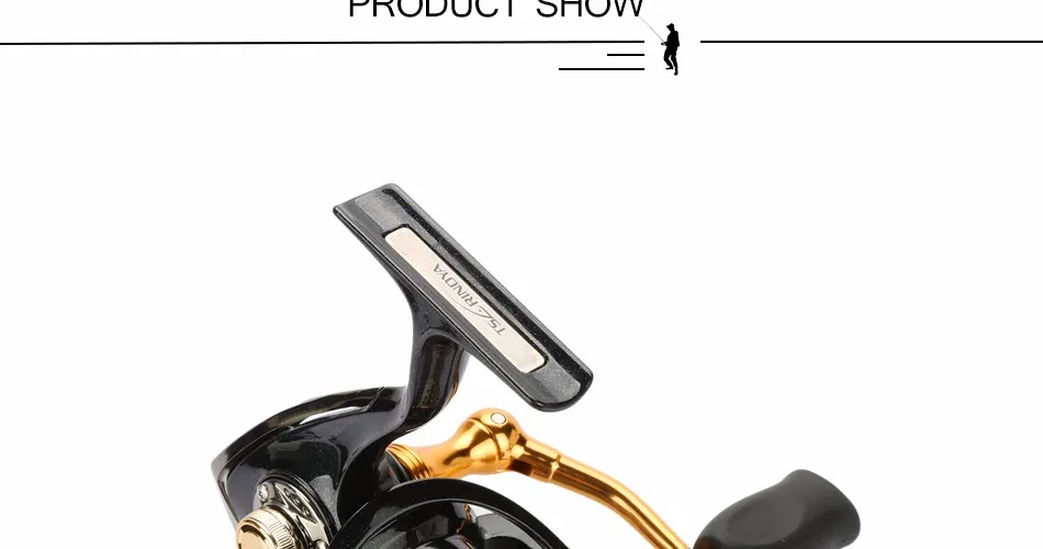 Tsurinoya Metal Fishing Reels Spinning Reel Left / Right Hand with one Spare Spool 9BB Carp Fishing Reel 8