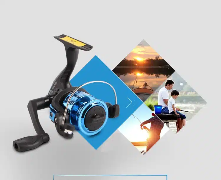 GUGUFISH Folding Spinning Fishing Reels Wheel Spinning Reel Pardew Lure Wheel Vessel Bait Casting Flying Fishing Trolling 10