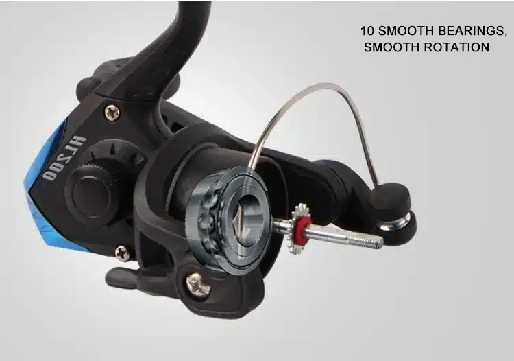 GUGUFISH Folding Spinning Fishing Reels Wheel Spinning Reel Pardew Lure Wheel Vessel Bait Casting Flying Fishing Trolling 15