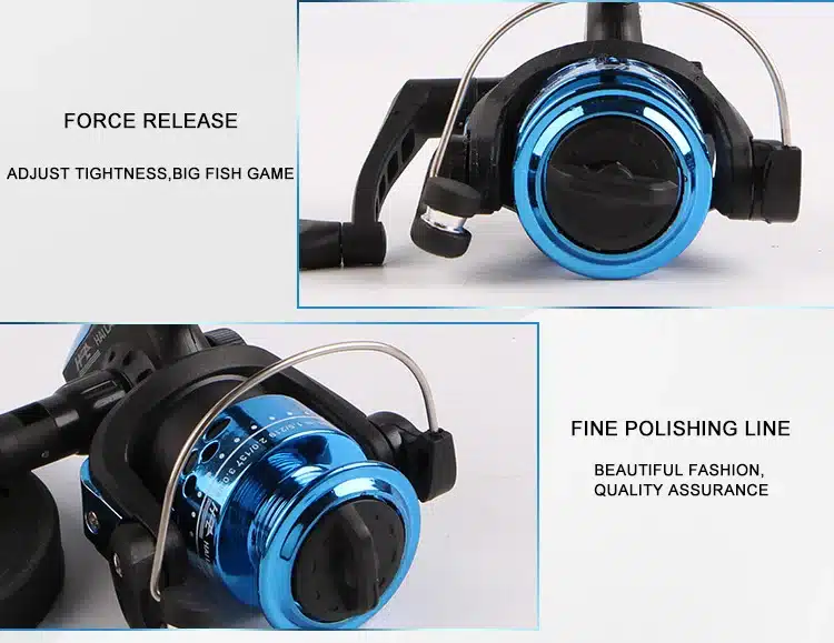 GUGUFISH Folding Spinning Fishing Reels Wheel Spinning Reel Pardew Lure Wheel Vessel Bait Casting Flying Fishing Trolling 18