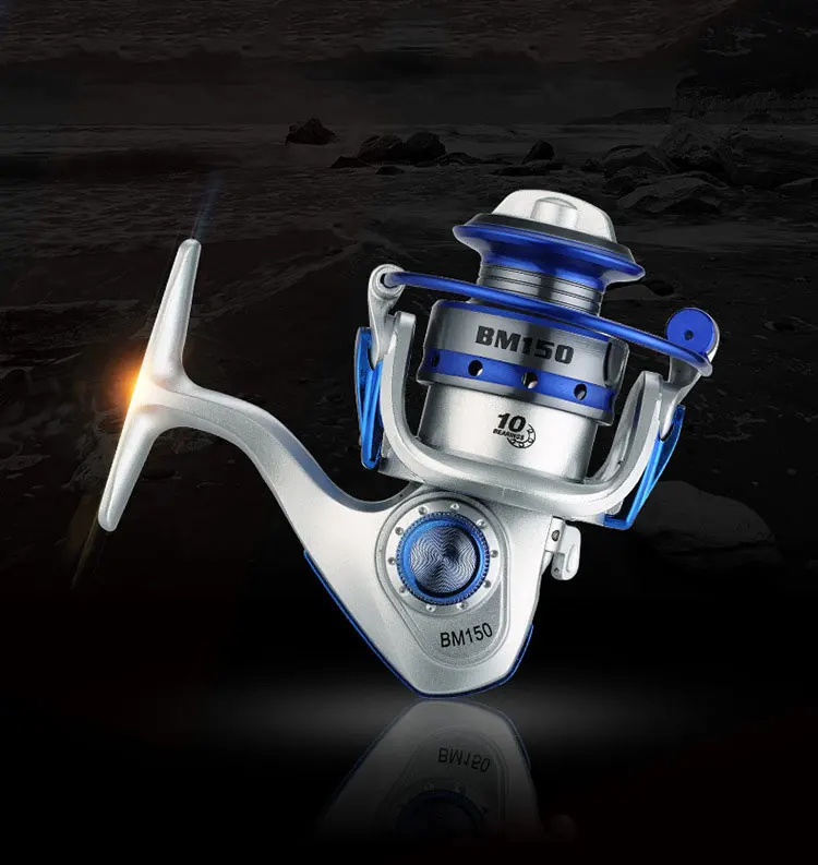 10BB 5.5:1 Mini Fishing Reel Metal Coil Ultra Light Small Spinning Reel Right/Left Fishing Rod Wheel Molinete Pesca 11