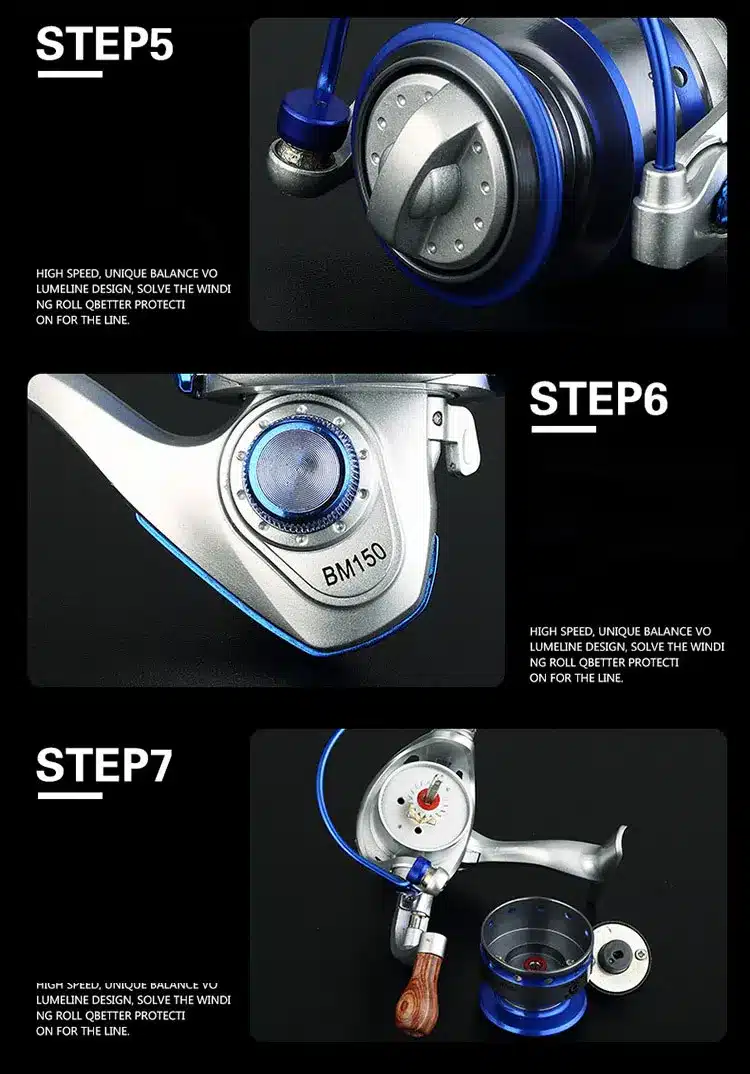 10BB 5.5:1 Mini Fishing Reel Metal Coil Ultra Light Small Spinning Reel Right/Left Fishing Rod Wheel Molinete Pesca 14