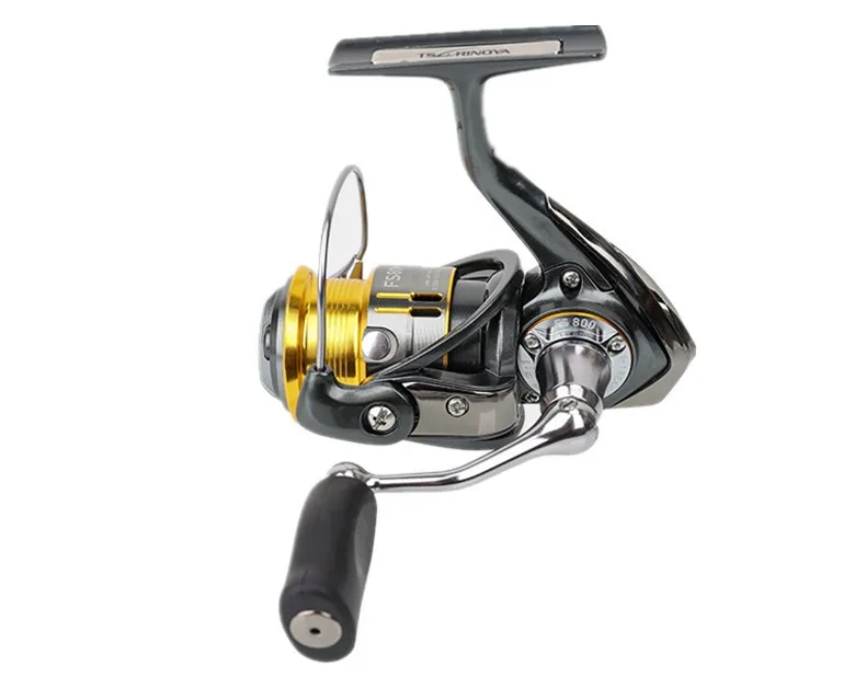 Tsurinoya Metal Spinning Fishing Reel 9+1BB/5.2:1/4kg FS 800/1000 Carretes Pesca Saltwater Lure Reels Carretilha Moulinet Peche 15