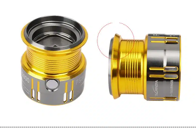 Tsurinoya Metal Spinning Fishing Reel 9+1BB/5.2:1/4kg FS 800/1000 Carretes Pesca Saltwater Lure Reels Carretilha Moulinet Peche 19