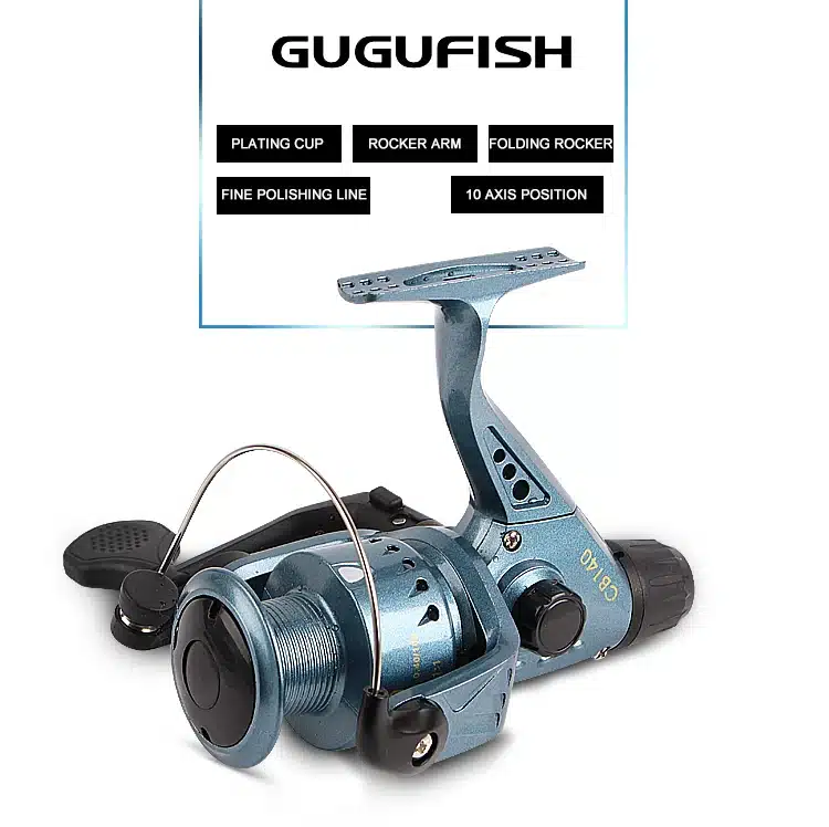 GUGUFISH Fishing Reels Spinning wheel Right and left hand interchangeable Metal Spool Long Distance Throwing 10