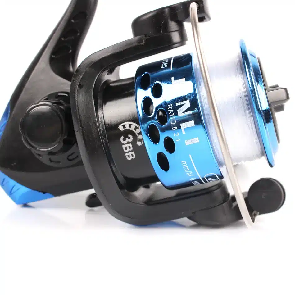 Vissen molinete Spinning Fishing Reel carretel molinete para pesca High Speed G-Ratio 5.2:1 Fishing Reel Lure Reel 22