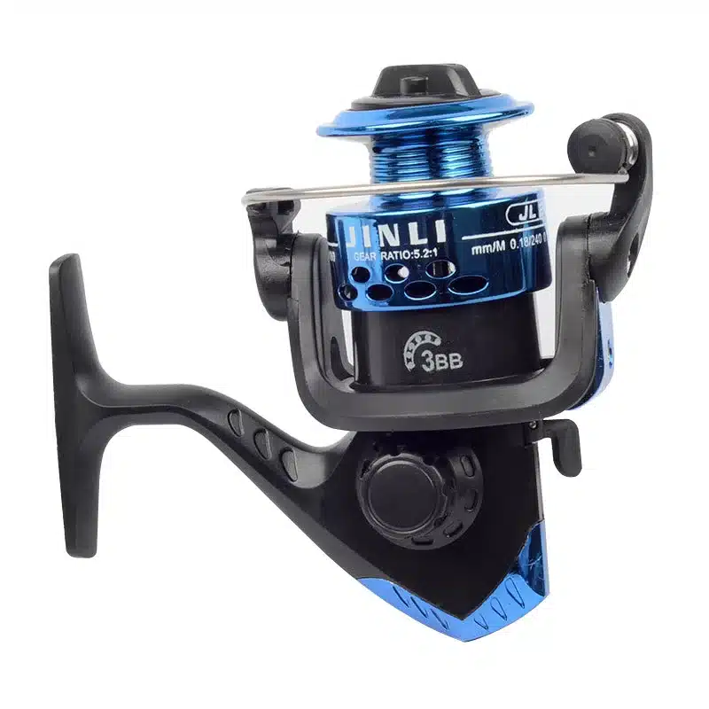 Vissen molinete Spinning Fishing Reel carretel molinete para pesca High Speed G-Ratio 5.2:1 Fishing Reel Lure Reel 24