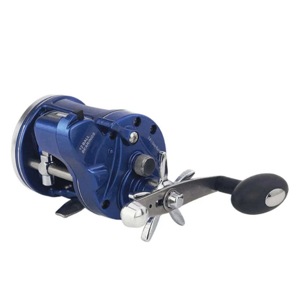 18 New YUMOSHI ACL30 ACL50 Trolling Fishing Reel 12+1BB 3.8:1 5.2:1 Casting Sea Fishing Reel Saltwater Baitcasting Reel Coil 7