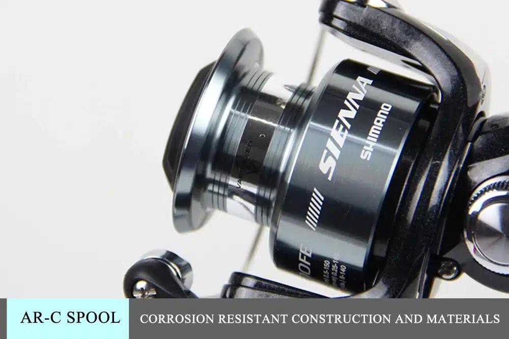 SHIMANO SIENNA 1000FE/2500FE/4000FE Spinning Fishing Reel 1+1BB with Aluminum Spool M-Compact Body Spinning Fishing Reel 14