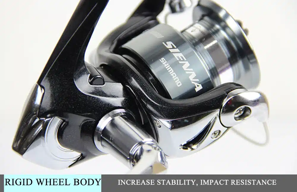 SHIMANO SIENNA 1000FE/2500FE/4000FE Spinning Fishing Reel 1+1BB with Aluminum Spool M-Compact Body Spinning Fishing Reel 17