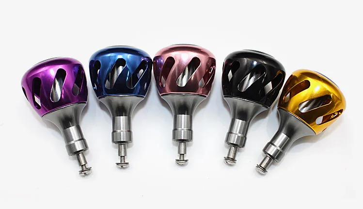 KAWA Aluminum Alloy Fishing Reel Handle Knobs for 800-3000 Spinning Reels Fishing Tackle Accessory 8