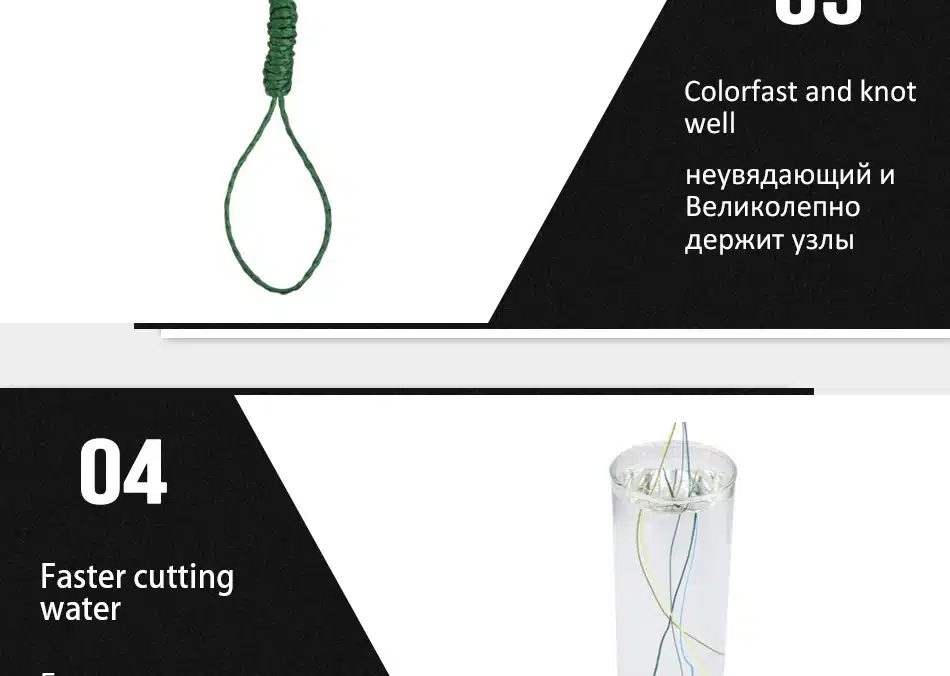 Goture PE Braided Fishing Line Multifilament 500M 4 Strands Cord Carp Fishing Lines For Saltwater 8 10 20 30 40 60 80 LB 7
