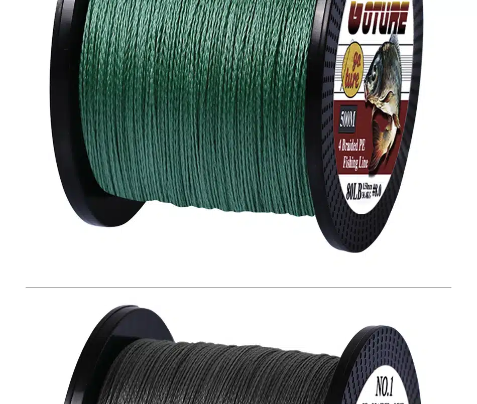 Goture PE Braided Fishing Line Multifilament 500M 4 Strands Cord Carp Fishing Lines For Saltwater 8 10 20 30 40 60 80 LB 9