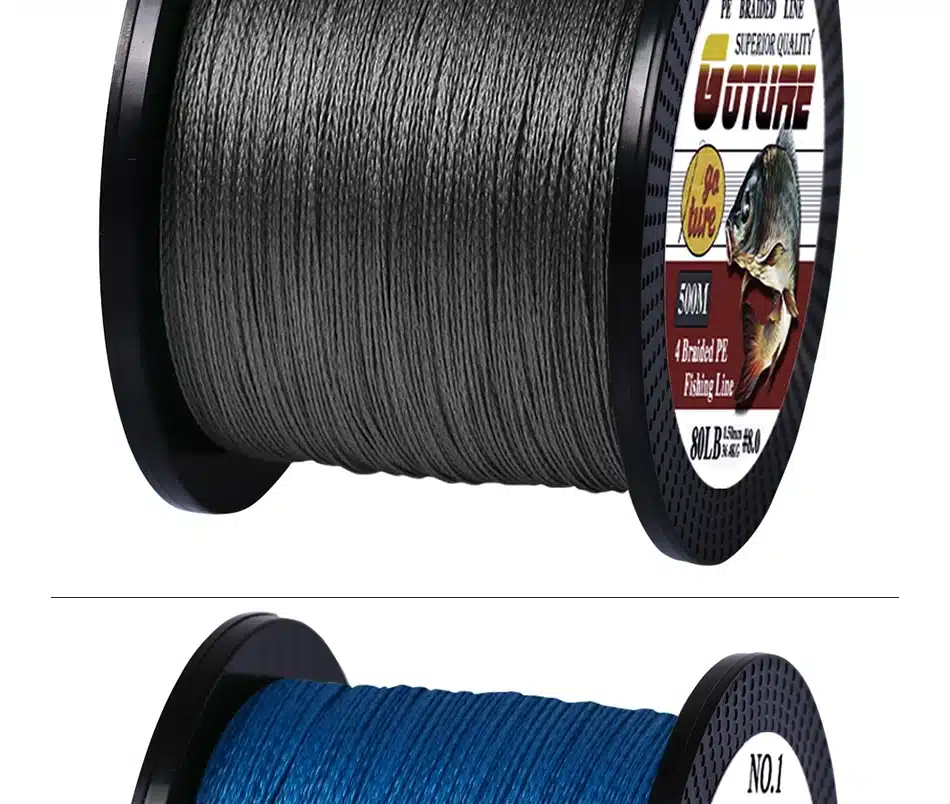 Goture PE Braided Fishing Line Multifilament 500M 4 Strands Cord Carp Fishing Lines For Saltwater 8 10 20 30 40 60 80 LB 10
