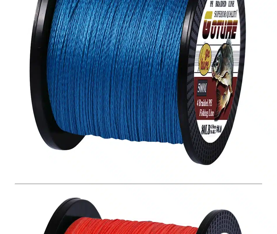 Goture PE Braided Fishing Line Multifilament 500M 4 Strands Cord Carp Fishing Lines For Saltwater 8 10 20 30 40 60 80 LB 11