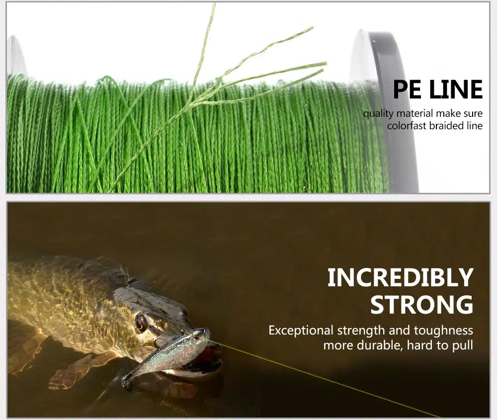 FTK 500M PE Braided Line Fishing cord 8-60LB 0.1-0.4mm 4 Strand Multifilament Fishing PE Braided Wire 500M Fishing line 7