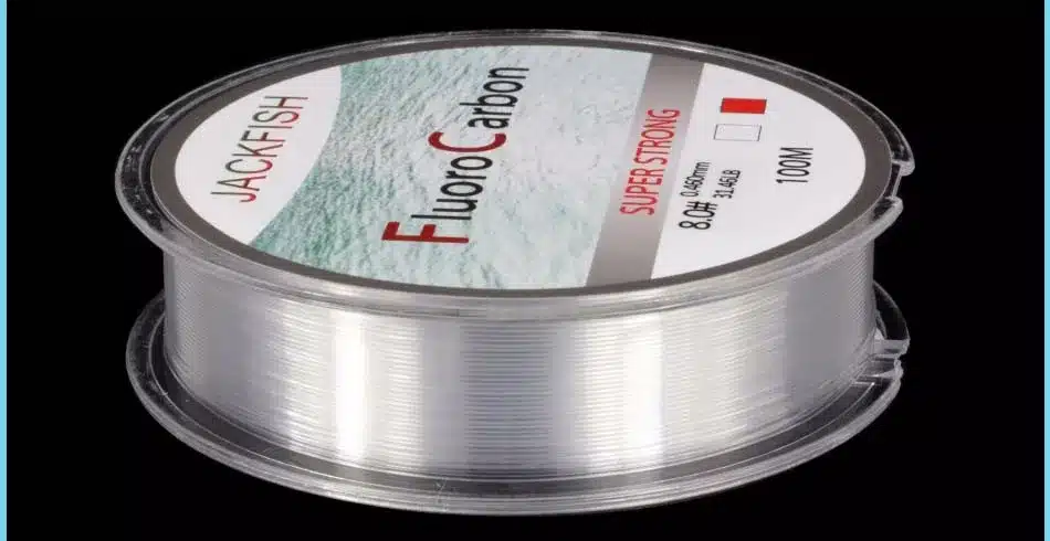 JACKFISH 100M Fluorocarbon Fishing Line red/clear two colors 4-32LB Carbon Fiber Leader Line fly fishing line pesca 11