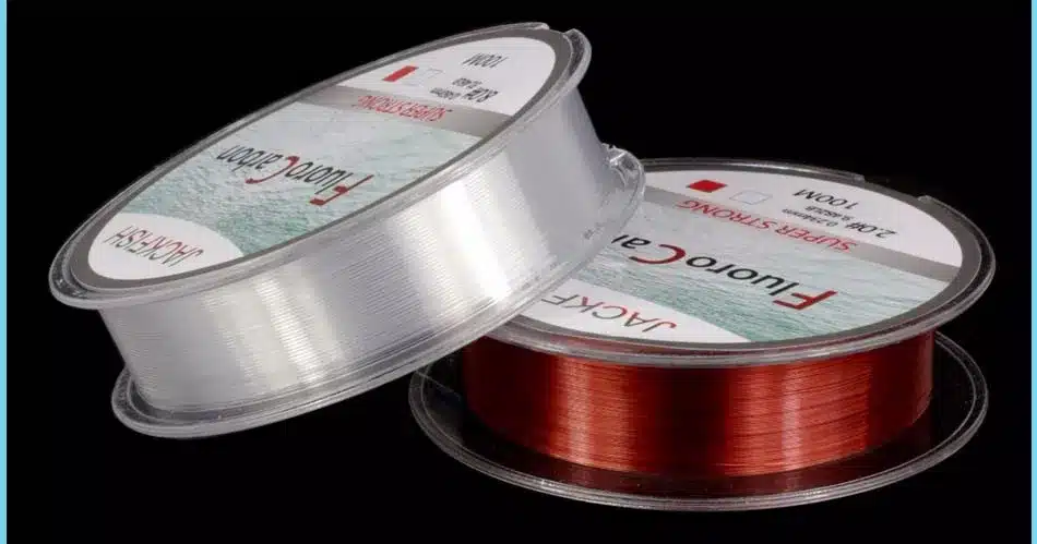 JACKFISH 100M Fluorocarbon Fishing Line red/clear two colors 4-32LB Carbon Fiber Leader Line fly fishing line pesca 13