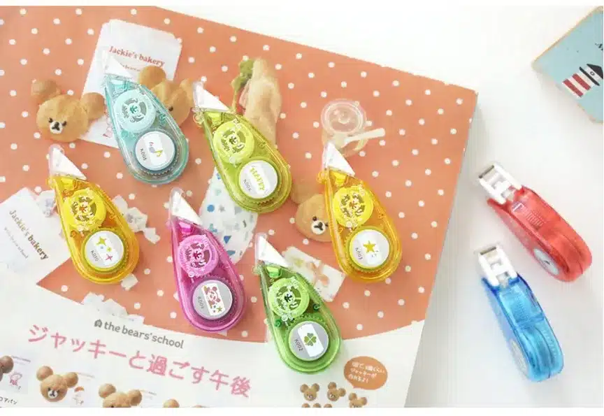 Plus Cute Novelty Decorative Correction Tape Correction Fluid School & Office Supply 7
