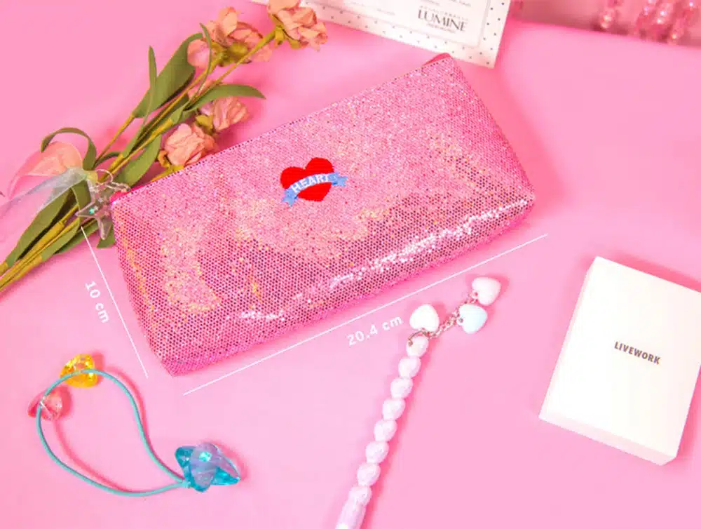 Creative Unicorn Pencil Case Super Shiny PU Pencils Bags High Quality Stationery Pouch Office School Supplies 20