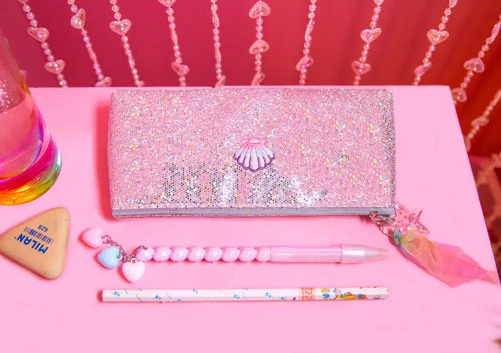 Creative Unicorn Pencil Case Super Shiny PU Pencils Bags High Quality Stationery Pouch Office School Supplies 29