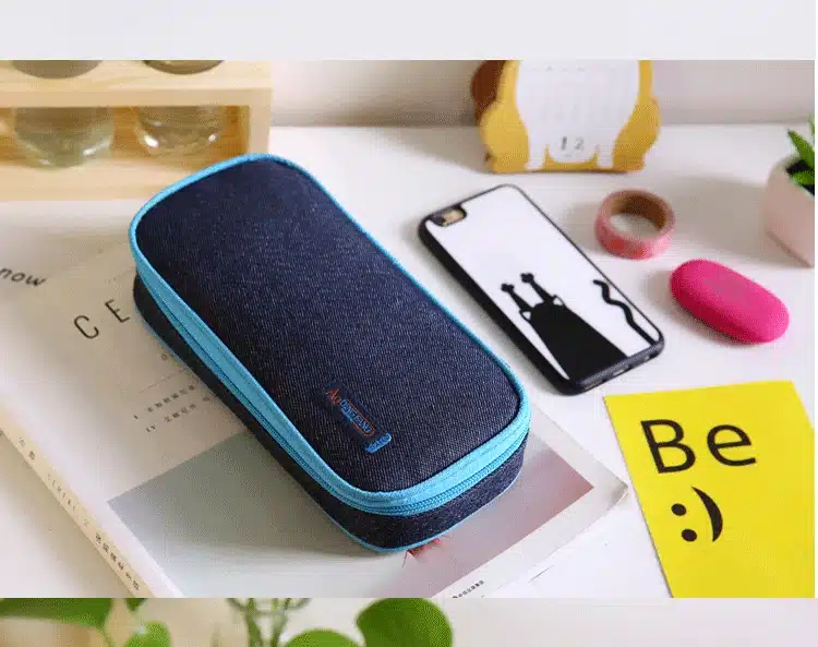 Korea Multifunction School Pencil Case & Bags Large Capacity Canvas Pen Curtain Box For Boy Students Gifts Stationery Supplies 12