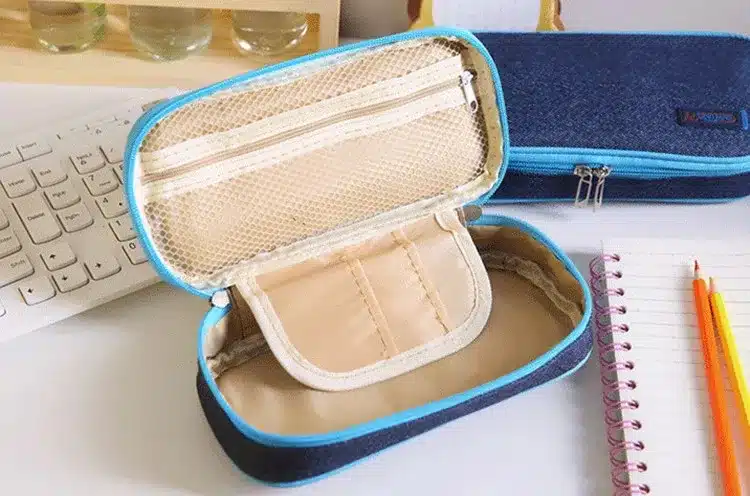 Korea Multifunction School Pencil Case & Bags Large Capacity Canvas Pen Curtain Box For Boy Students Gifts Stationery Supplies 18