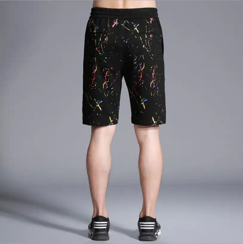 Summer Skull Print Casual Shorts Series Men's Casual Sweatpants Shorts Cotton Joggers Loose Men Short Trousers Men's Clothing 9