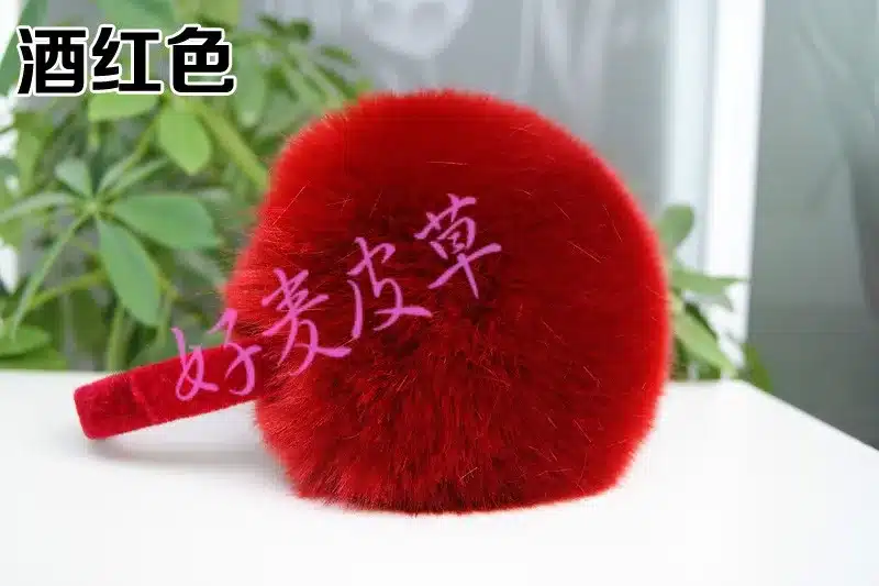 Winter earmuffs faux rabbit fox fur earmuffs plush ear multi-colored child thermal fur eamuffs cute girl cute earmuff 6