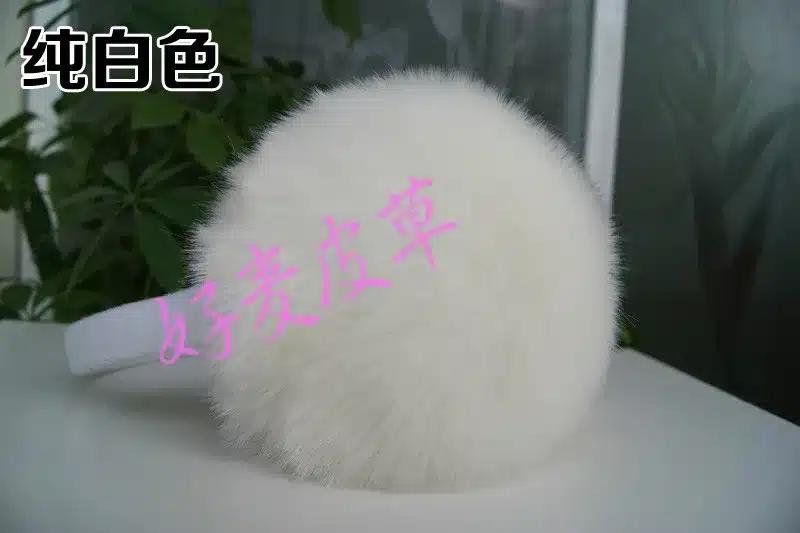 Winter earmuffs faux rabbit fox fur earmuffs plush ear multi-colored child thermal fur eamuffs cute girl cute earmuff 10
