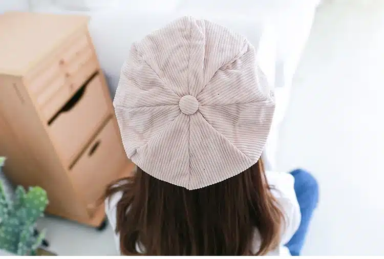 COKK Newsboy Cap Beret Women Vintage Beret Painter Winter Hats For Women Men Octagonal Caps Female Bone Male New Classic 20
