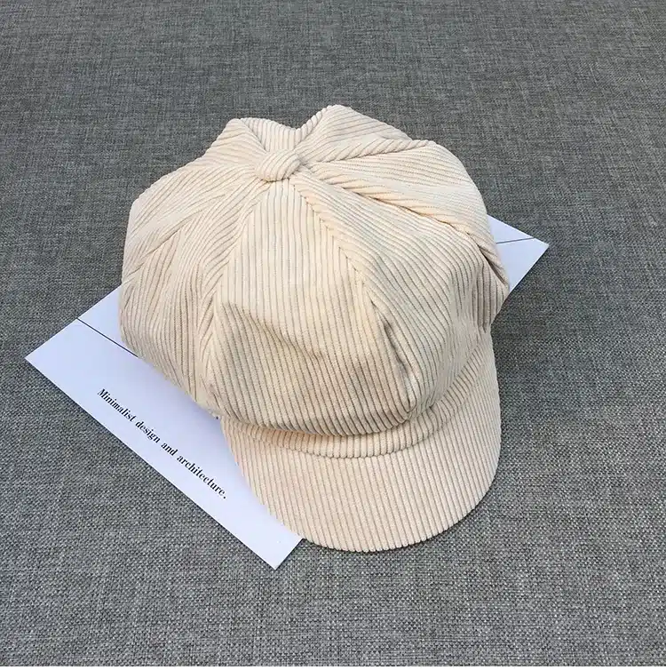 COKK Newsboy Cap Beret Women Vintage Beret Painter Winter Hats For Women Men Octagonal Caps Female Bone Male New Classic 25