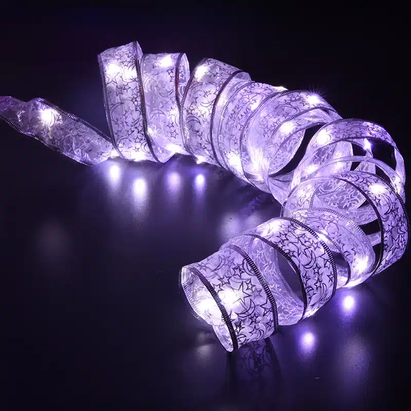 4M LED Christmas Holiday LED Light Battery-Powered Led String Lights for Home Garden Party Decoration Lamp with 40 Led Bulbs 10