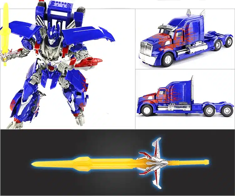 Hot sale 45cm Robocar Transformation Robots Car model Classic Toys Action Figure Gifts For Children boy toys Music car model 13
