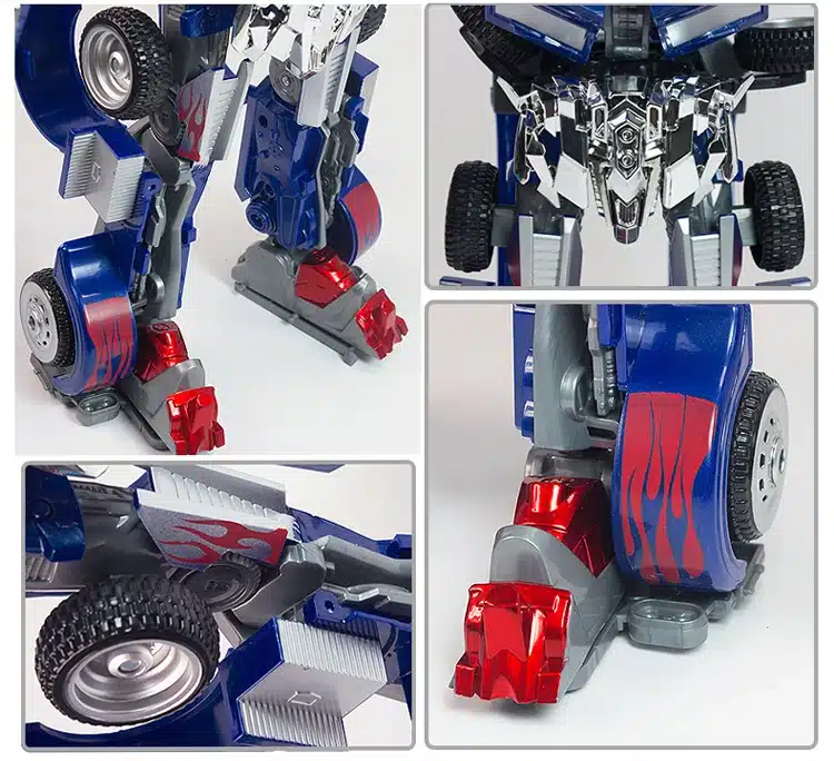 Big size 32cm Robocar Transformation Robots Car model Classic Toys Action Figure Gifts For Children boy toys Music car model 14