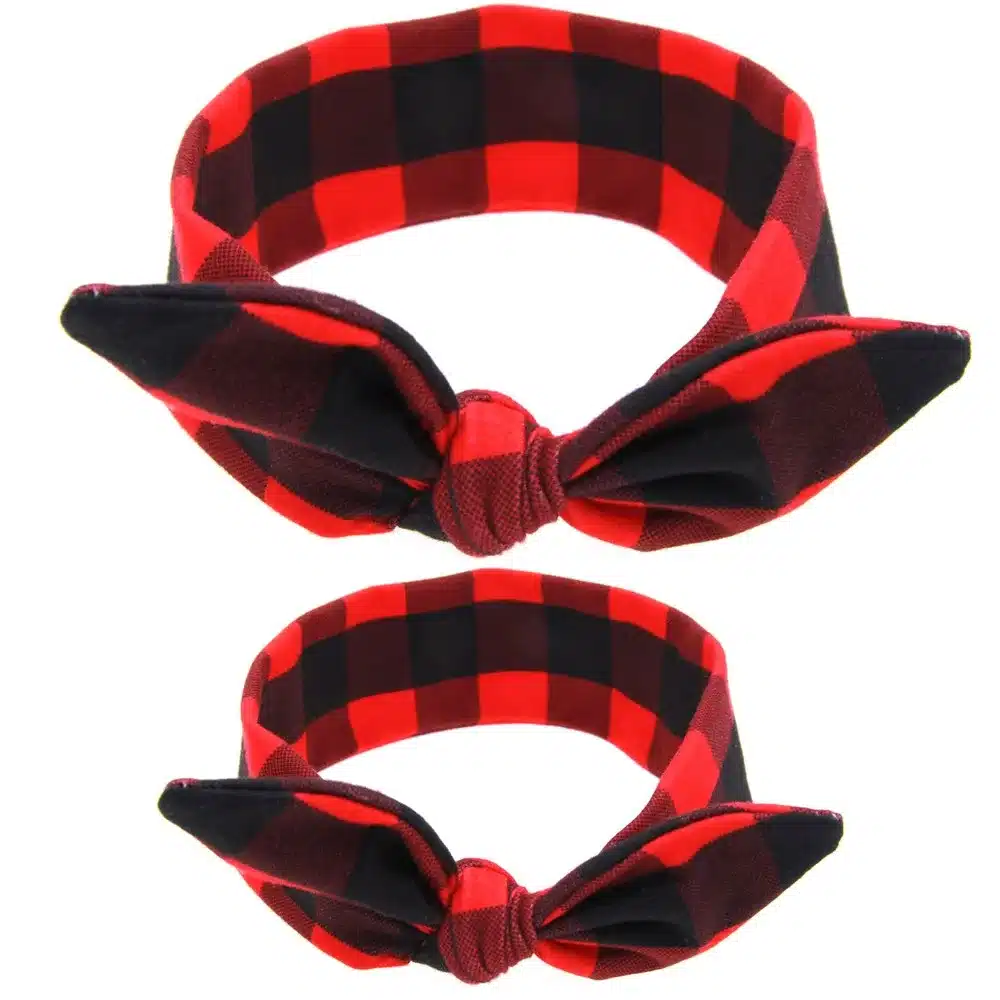 TWDVS Newborn and Mother Paternity Set Cross Knot Headband Kids Women Elastic Ring Hair Accessories Flower DIY Hair Band W222 17