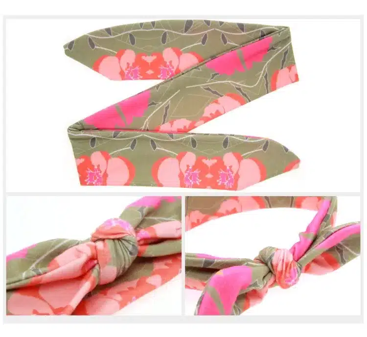 TWDVS Newborn and Mother Paternity Set Cross Knot Headband Kids Women Elastic Ring Hair Accessories Flower DIY Hair Band W222 24