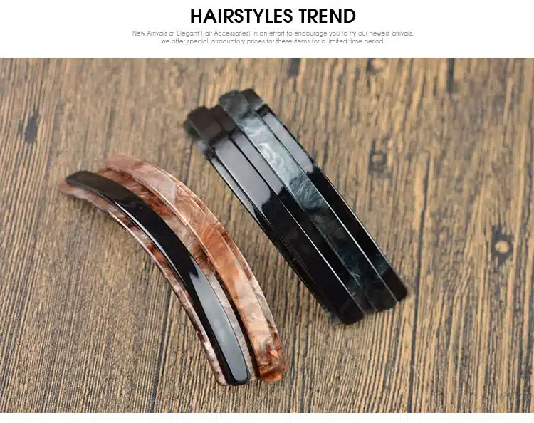 Women hair ornaments vintage hair styling barrettes large cute hair clip for girls professional hair accessories for women 10