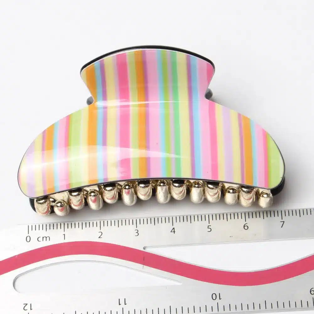 Medium Size Arcylic Hairpins Animal Flamingo Fruit Hair Claws Dot Crab Hair Clip For Women Girls Hair Accessories Hairclip 23