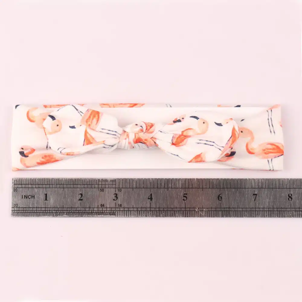 2018 Chlid Cotton Headbands Bohemia Dot Hairband with Bowknot Kids' Stretch Head Band High Quality Girls Hair Accessories 10