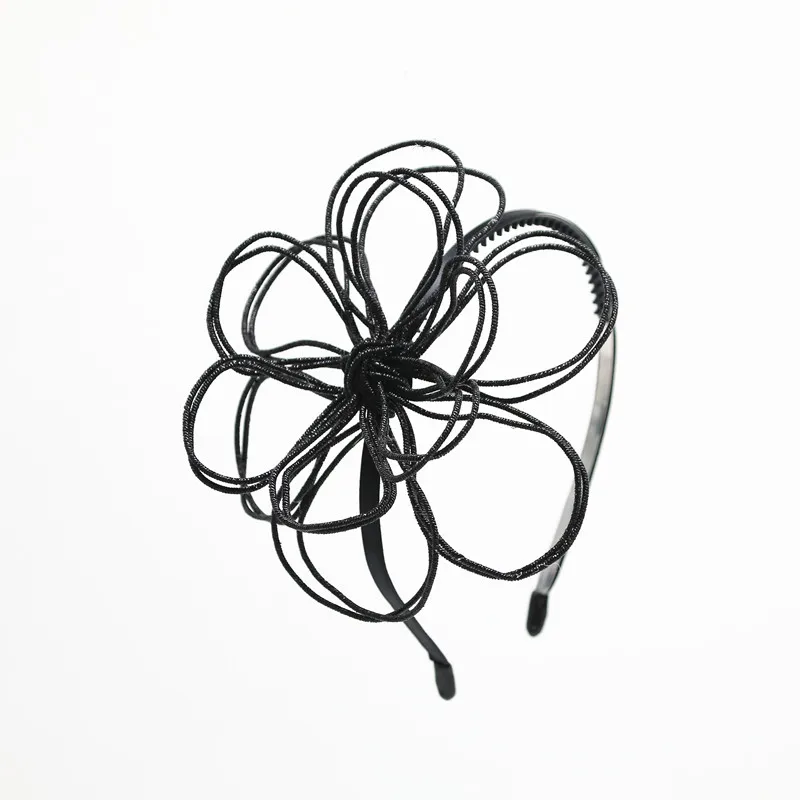 2018 NEW winter STYLE fashion shirmmer wire flower and butterfly design girls fashion hair accessories 11