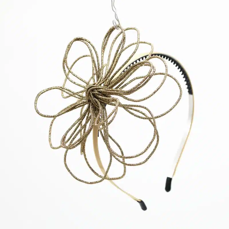 2018 NEW winter STYLE fashion shirmmer wire flower and butterfly design girls fashion hair accessories 12