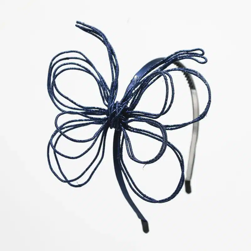 2018 NEW winter STYLE fashion shirmmer wire flower and butterfly design girls fashion hair accessories 15