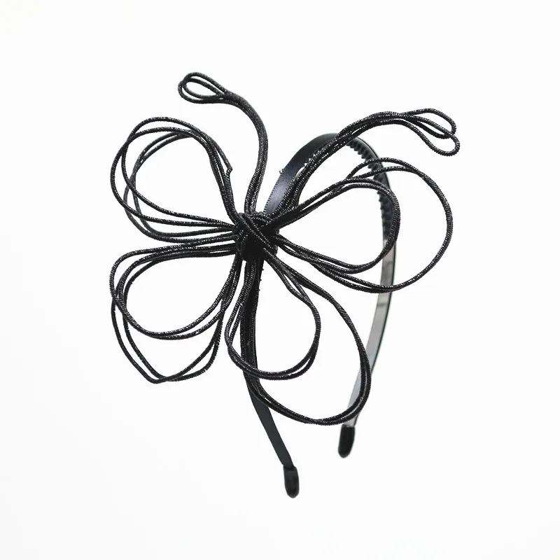 2018 NEW winter STYLE fashion shirmmer wire flower and butterfly design girls fashion hair accessories 16