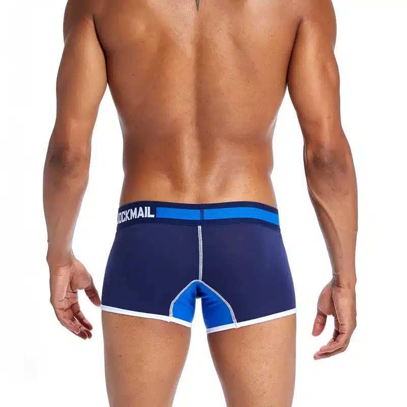 Brand Underwear Men Boxer Mesh U Pouch Sexy Underpants Cueca Cotton Pants Trunks Boxer shorts Gay Male Panties boxershorts men 18