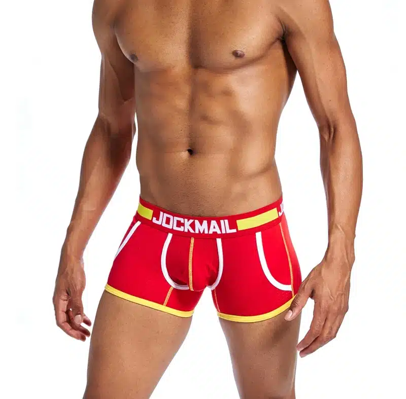 Brand Underwear Men Boxer Mesh U Pouch Sexy Underpants Cueca Cotton Pants Trunks Boxer shorts Gay Male Panties boxershorts men 25