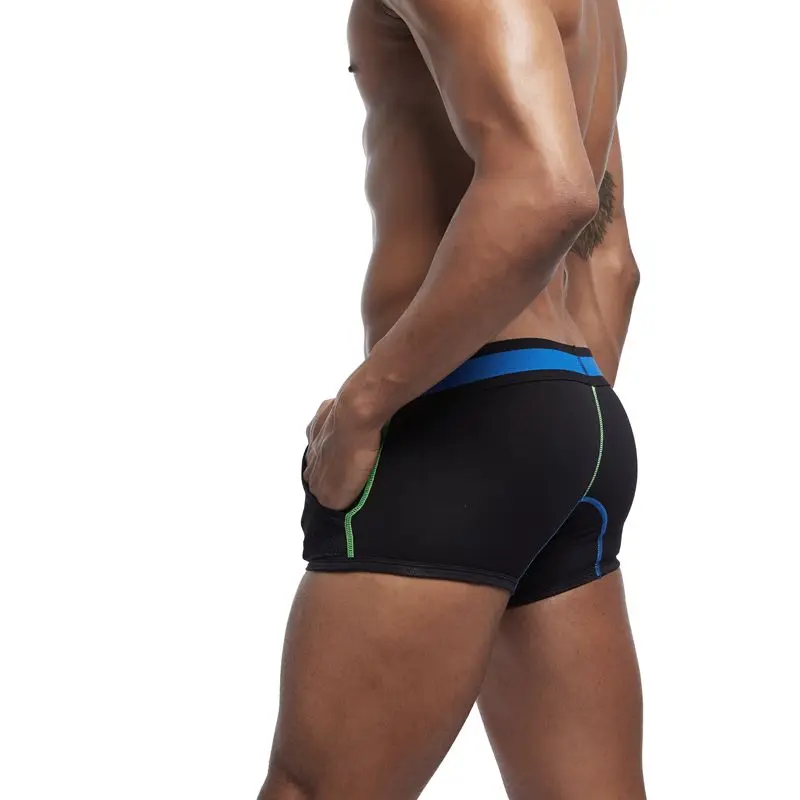 Brand Underwear Men Boxer Mesh U Pouch Sexy Underpants Cueca Cotton Pants Trunks Boxer shorts Gay Male Panties boxershorts men 31