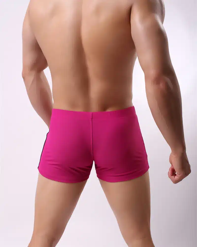 Brand Underwear Men Boxers Shorts Mesh Breathable Fabric Low-waist Sexy Mens Underwear Boxers Penis Pouch Casual Shorts 2018 New 25