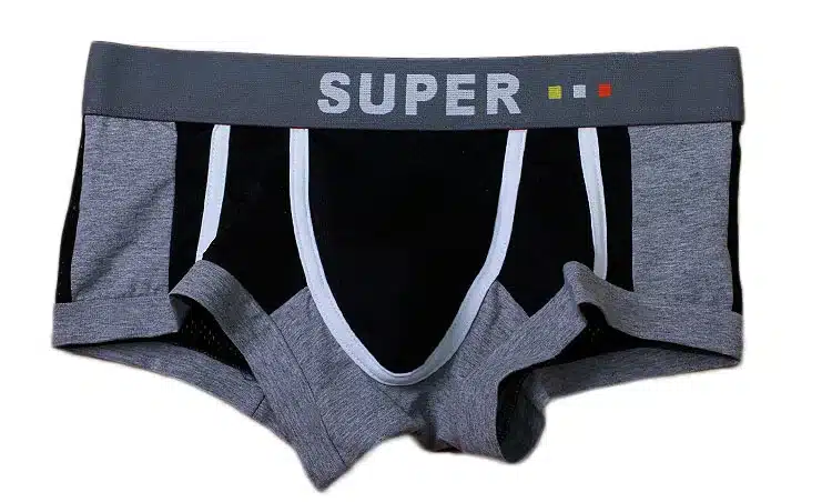 SUPERBODY 2018 New Male Underwear Men Boxer Shorts Sexy U convex Design Men Underwear Boxers Mesh Breathable Men's Underpants 24